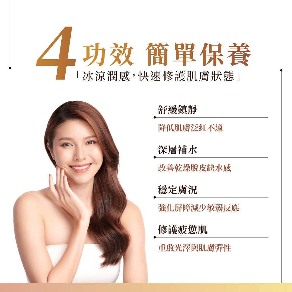 藍銅胜肽修護冰晶凍膜